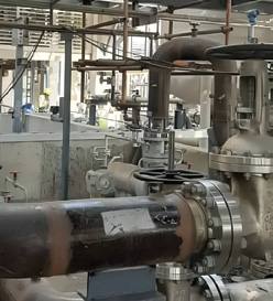 Insulated pipe rack